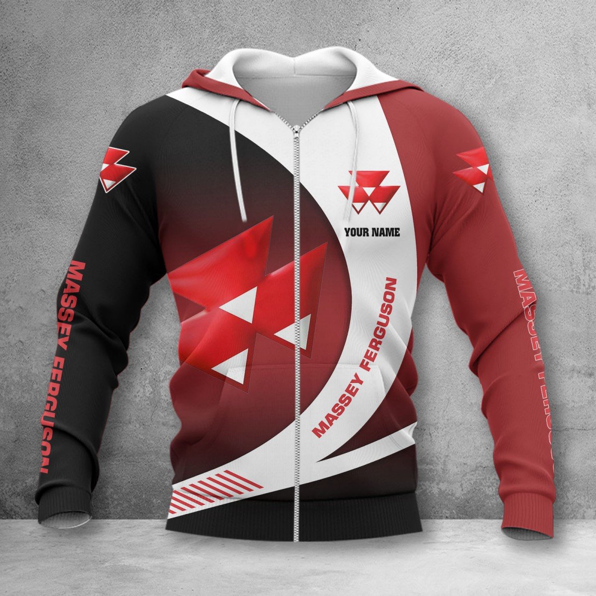 Massey Ferguson Zip Hoodie