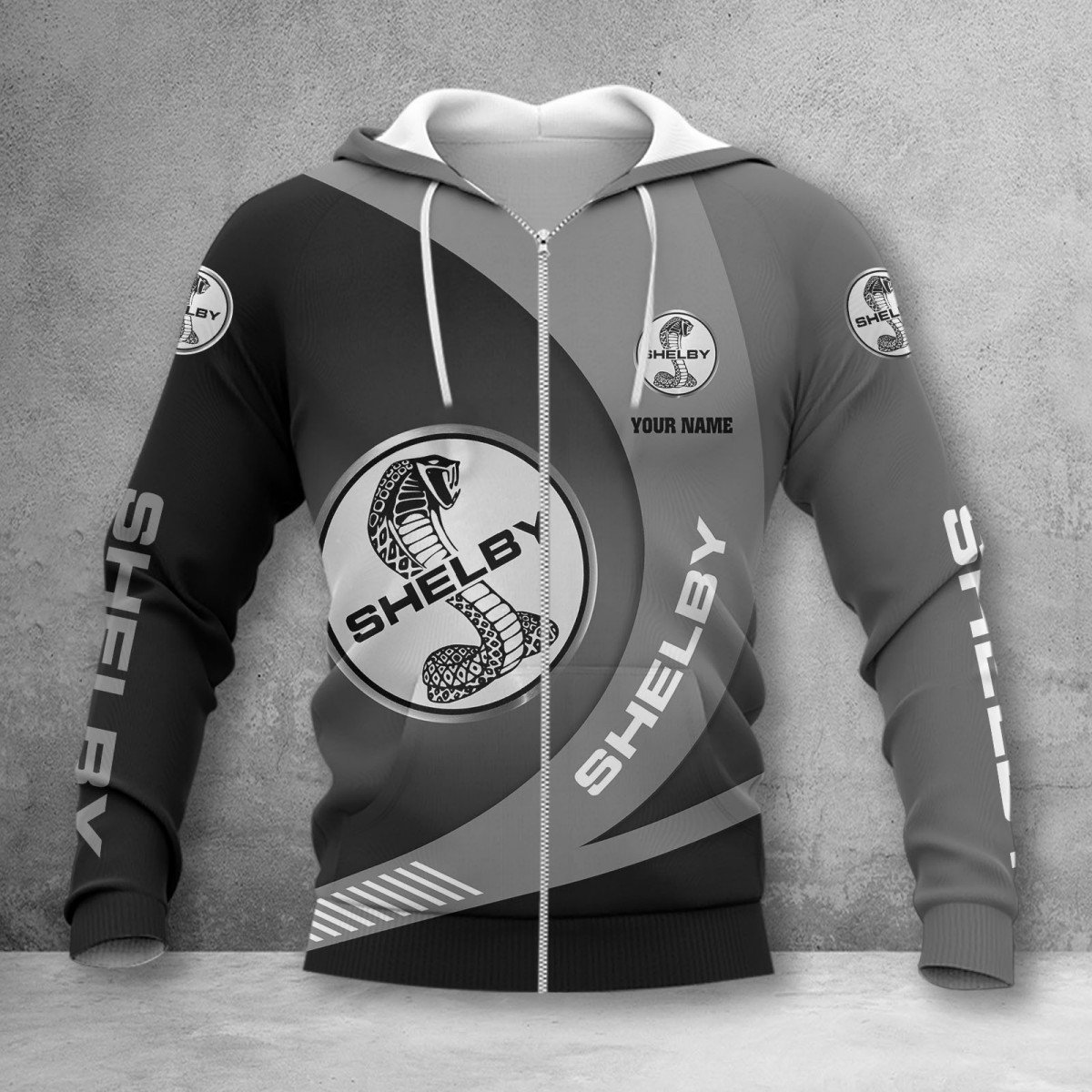 Ford Shelby Zip Hoodie