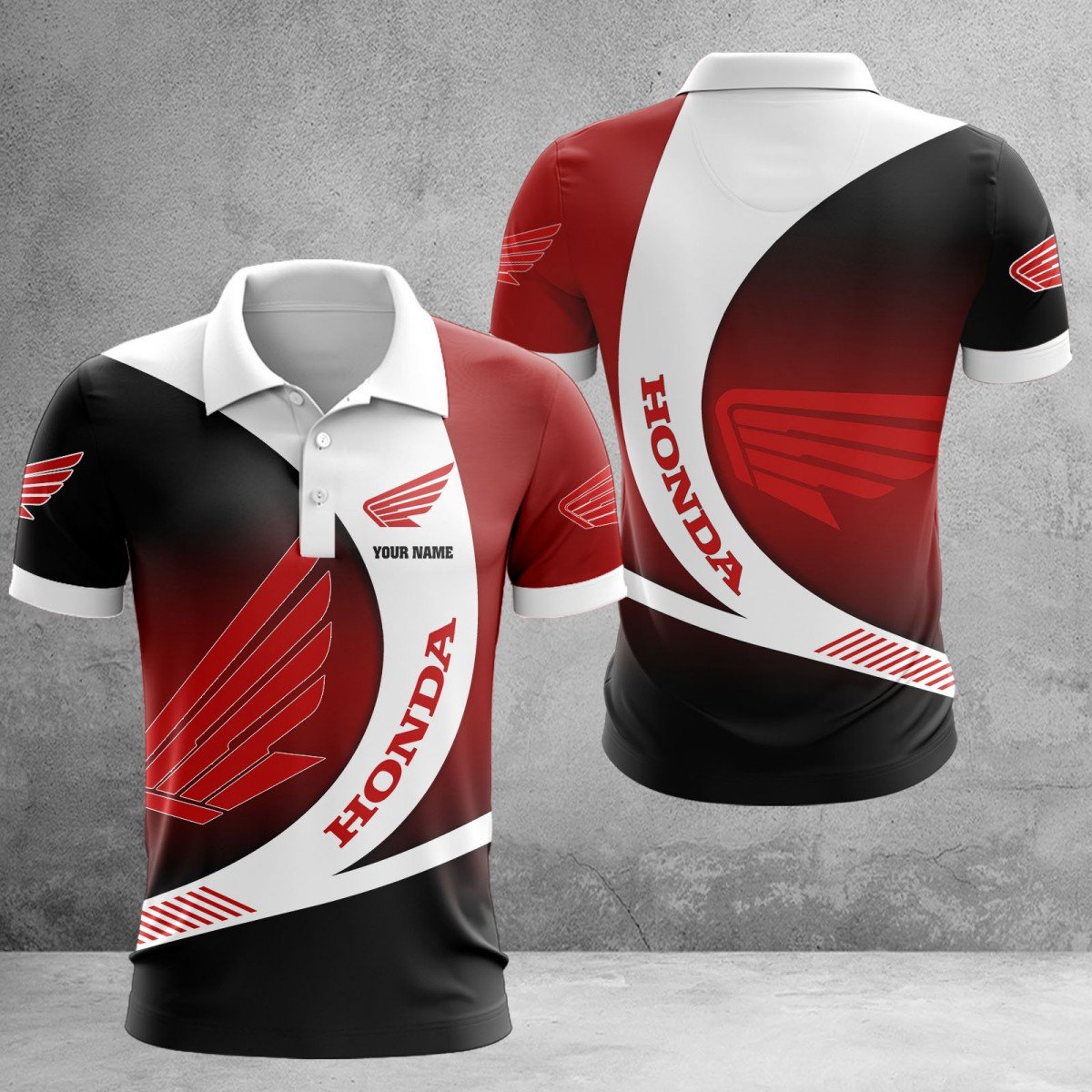Honda Motorcycle Poloshirt