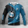 BMW Car Zip Hoodie