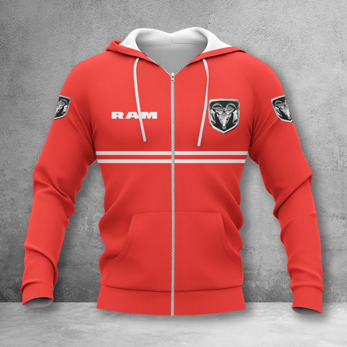 Ram Truck Zip Hoodie