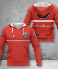 Alfa Romeo Red Hoodie