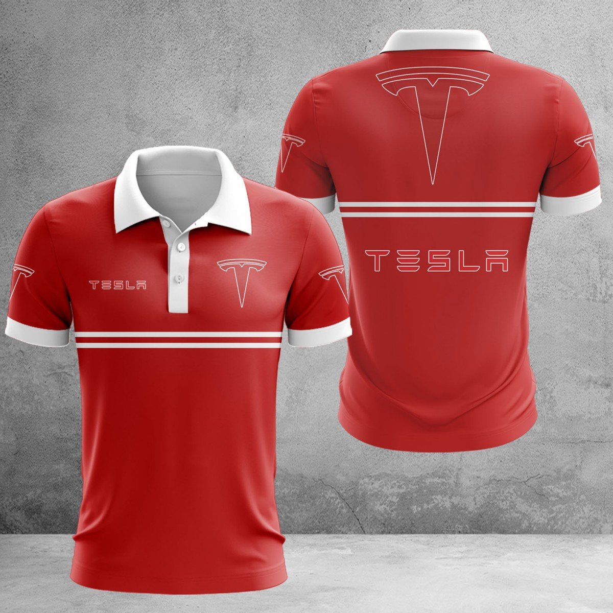 Tesla Poloshirt
