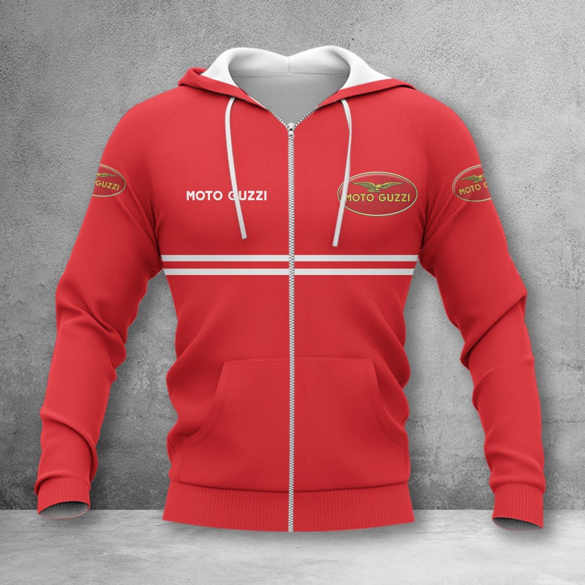 Moto Guzzi Zip Hoodie