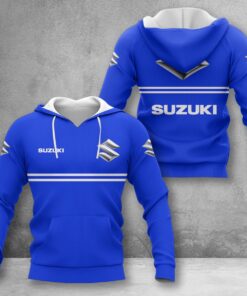 Suzuki Blue Hoodie