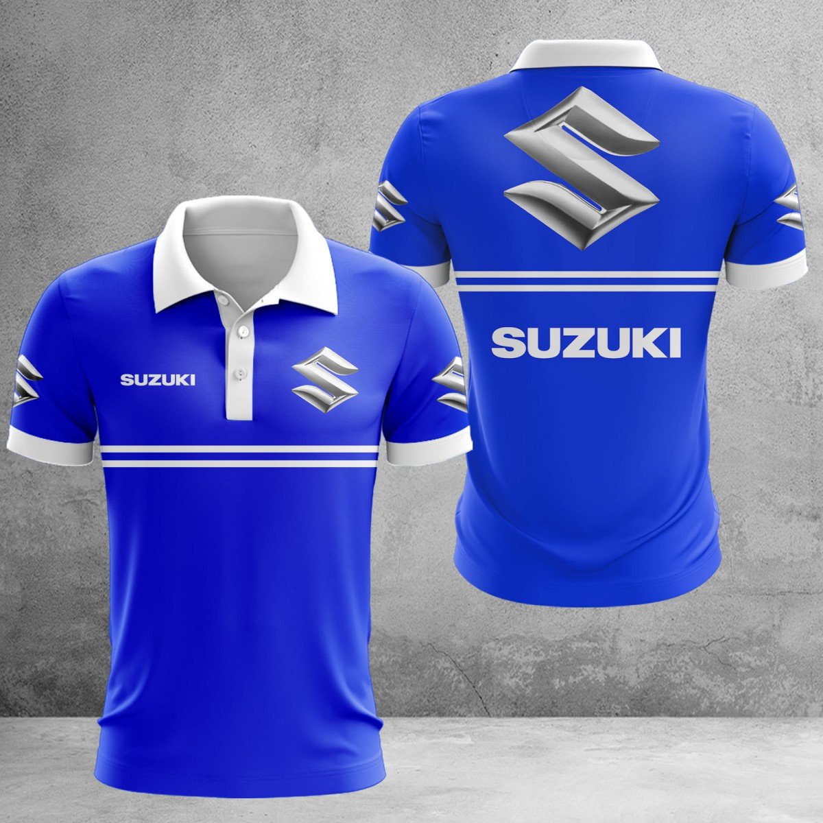 Suzuki Blue Poloshirt