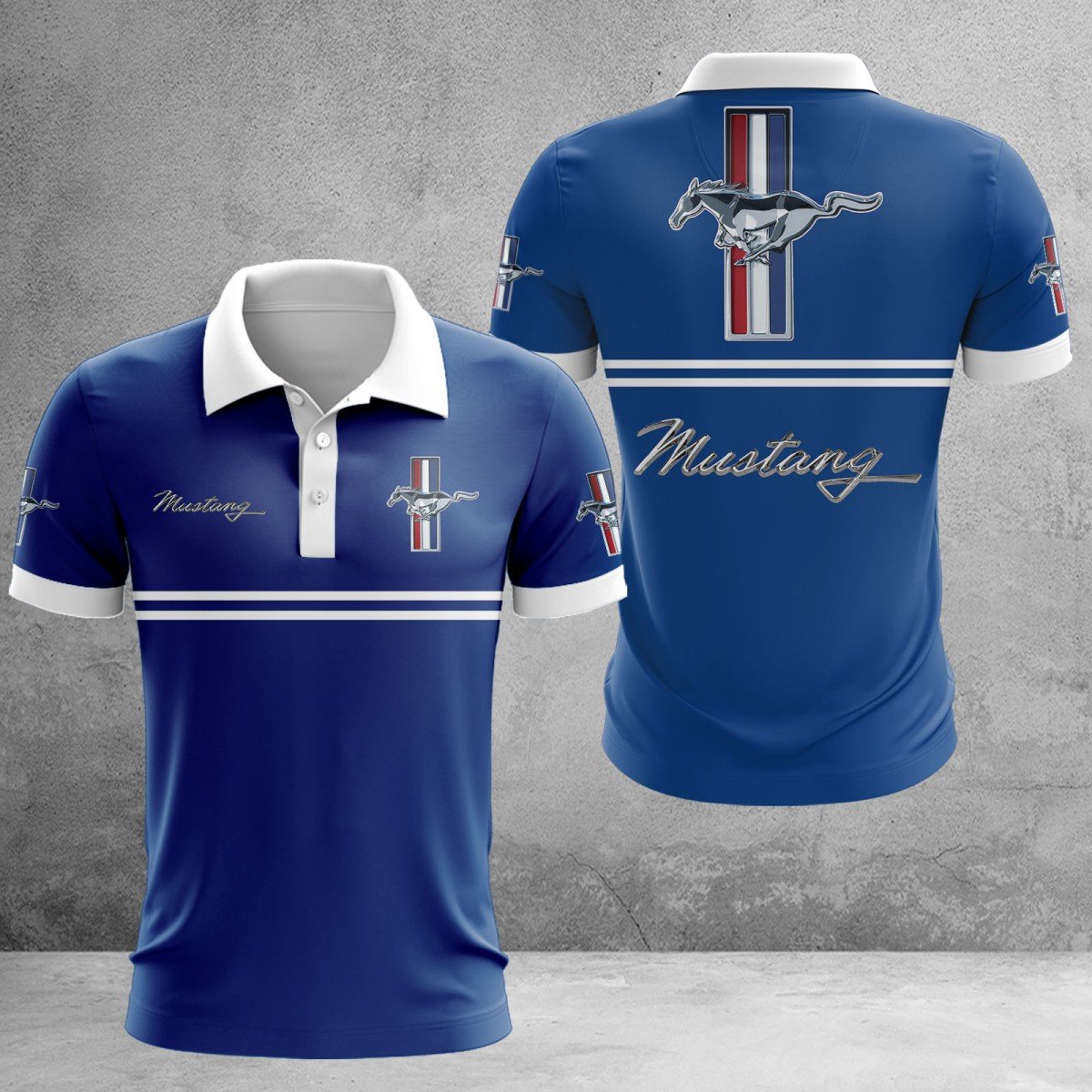 Ford Mustang Poloshirt