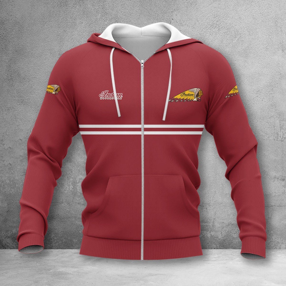 Indian Motorcycle Zip Hoodie