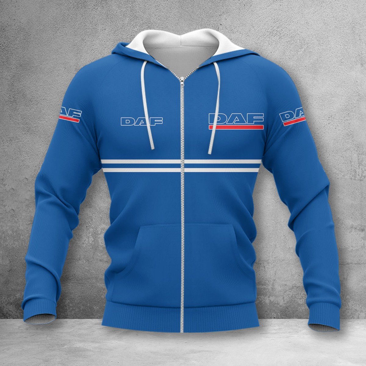 DAF Trucks Zip Hoodie