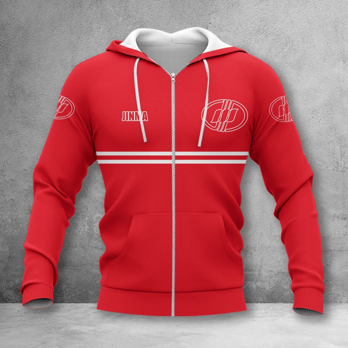 Jinma Zip Hoodie