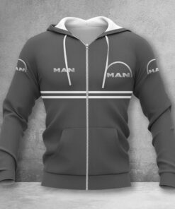 MAN Truck Zip Hoodie