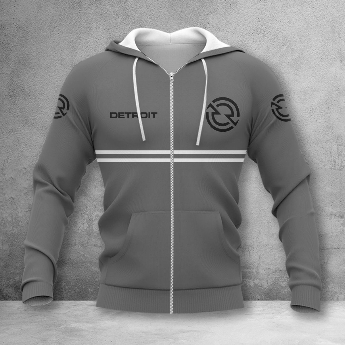 Detroit Diesel Zip Hoodie