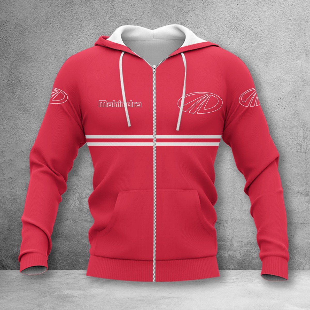 Mahindra Zip Hoodie
