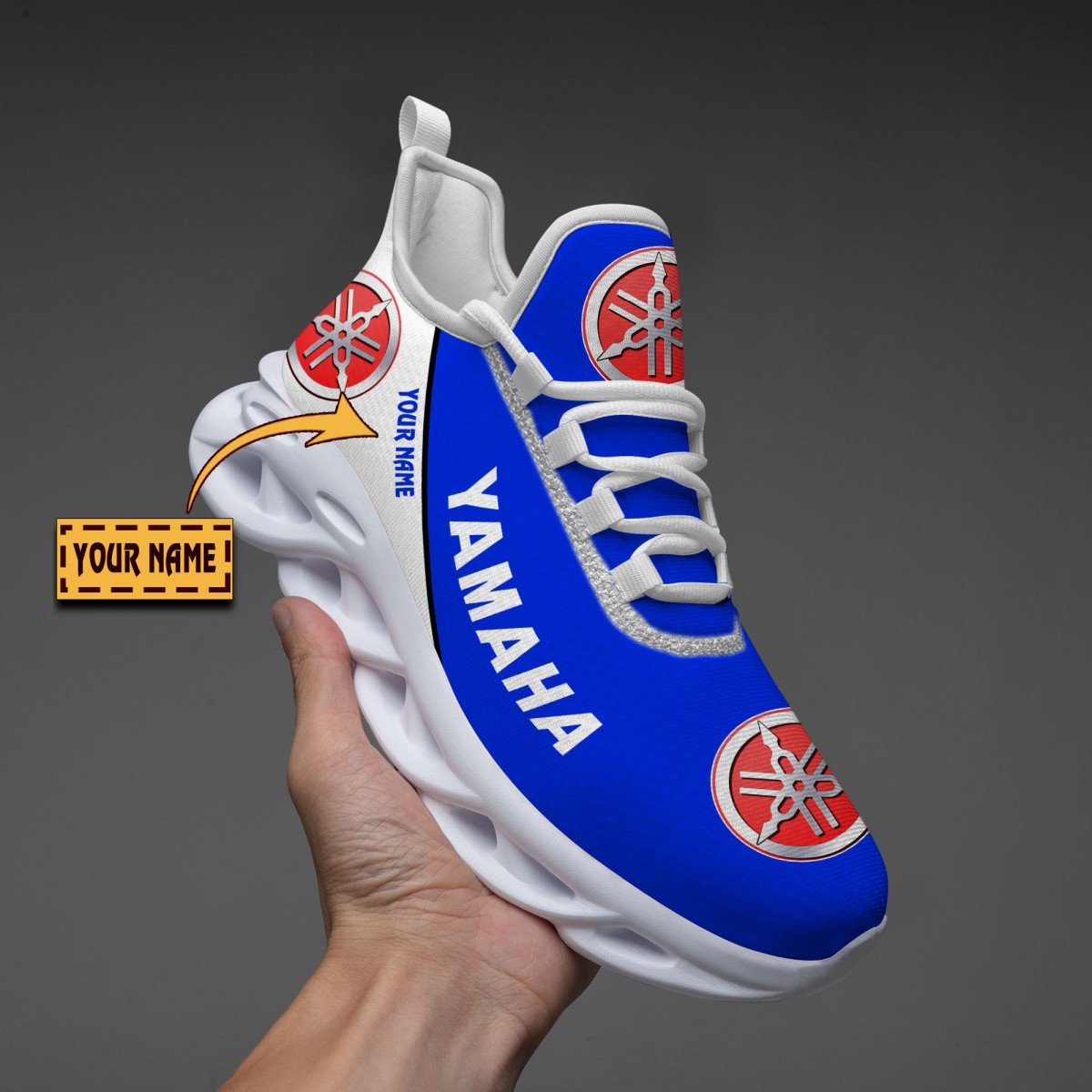 Yamaha Blue Schuhe