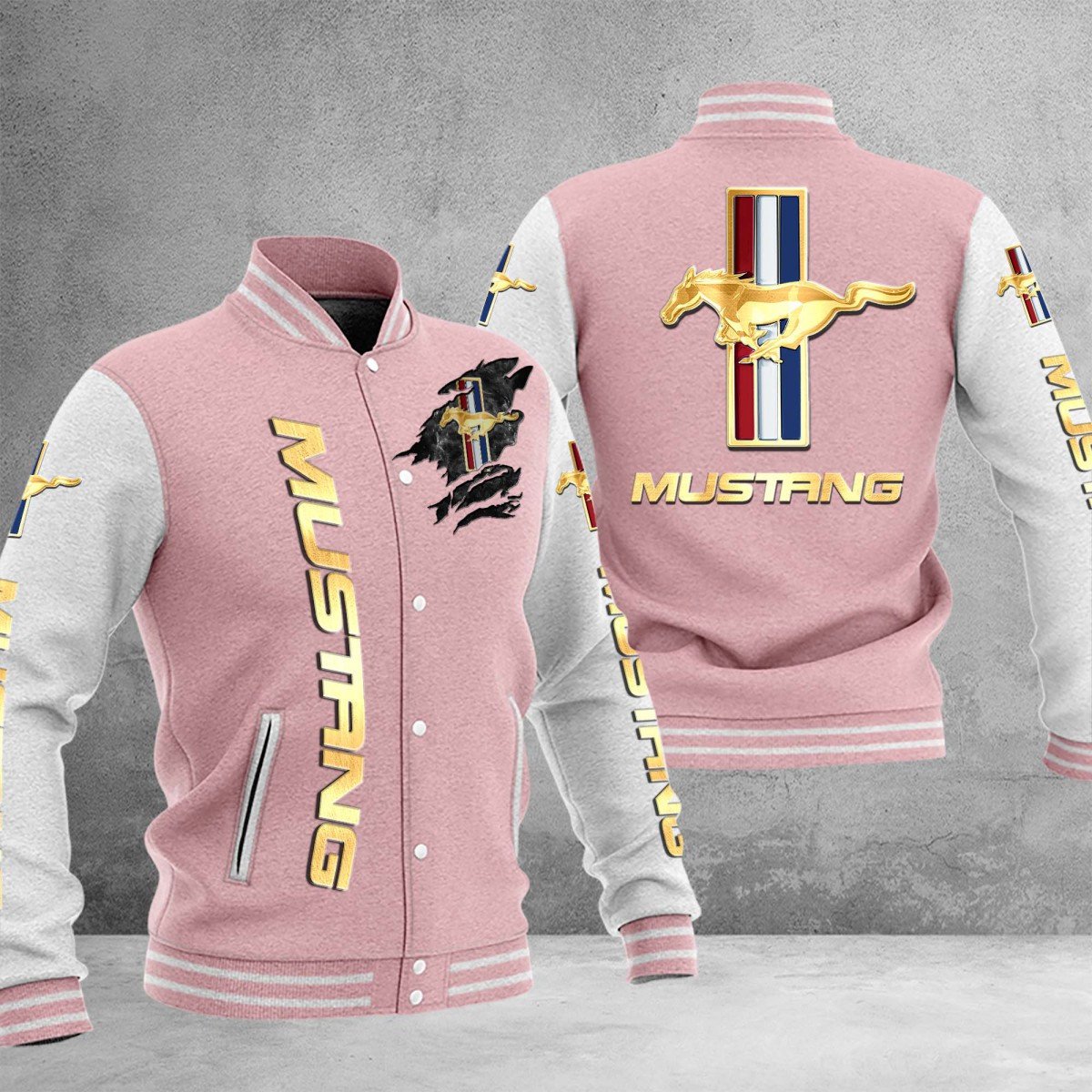 Ford Mustang College Jacke – Bild 6