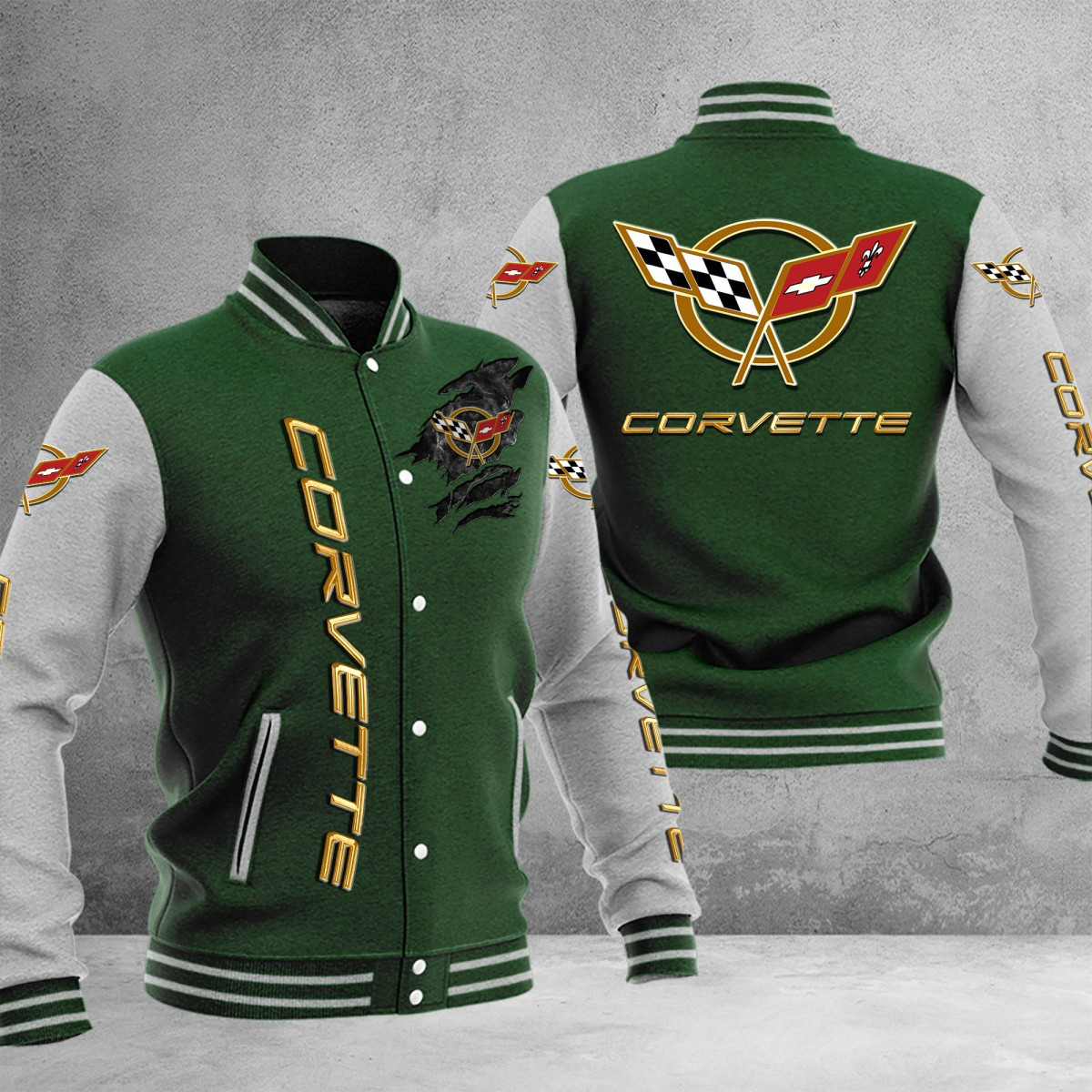 Corvette C5 College Jacke – Bild 7