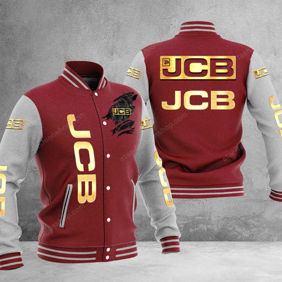 JCB Agricultural Tractors College Jacke – Bild 4