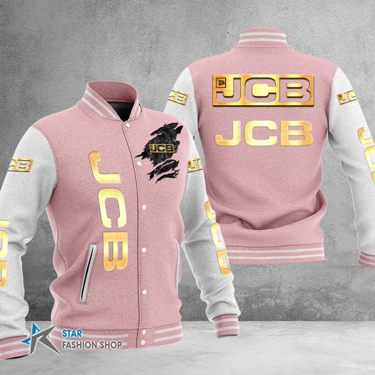 JCB Agricultural Tractors College Jacke – Bild 6