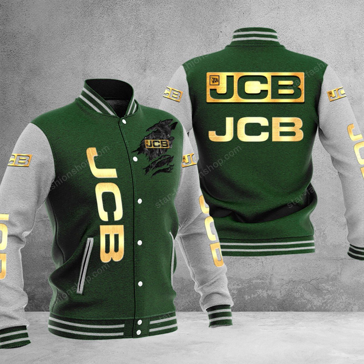 JCB Agricultural Tractors College Jacke – Bild 7