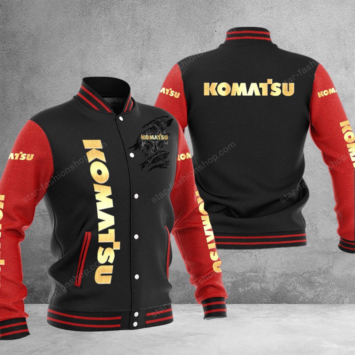 Komatsu College Jacke – Bild 3