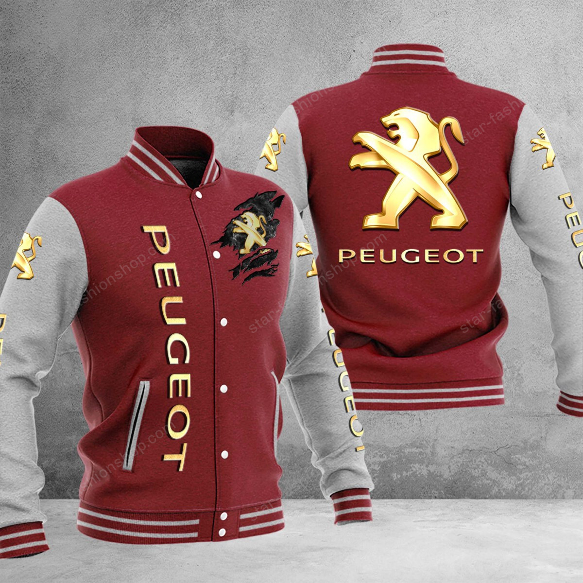 Peugeot College Jacke – Bild 4