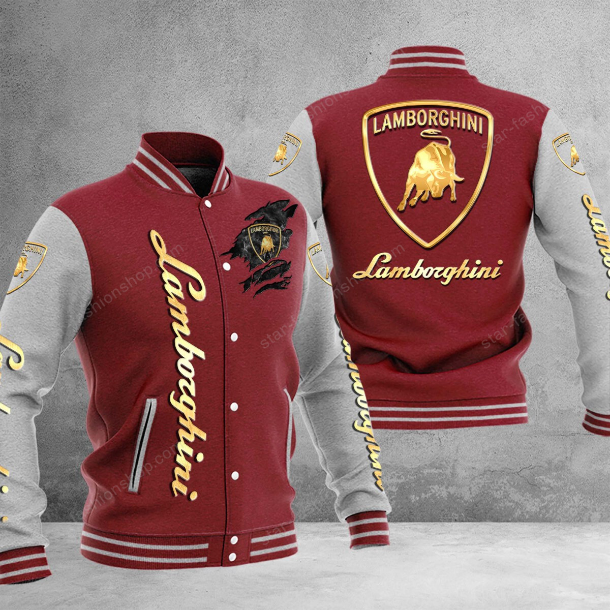 Lamborghini College Jacke – Bild 4