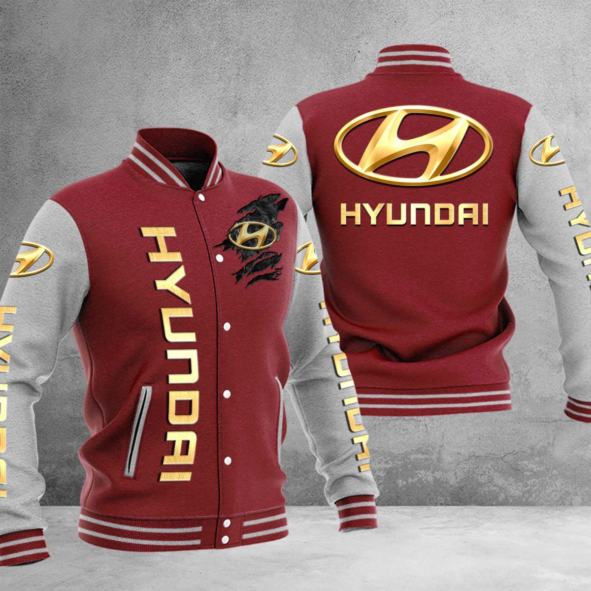 Hyundai College Jacke – Bild 4