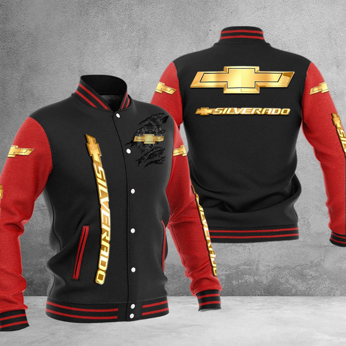 Chevrolet Silverado College Jacke – Bild 3