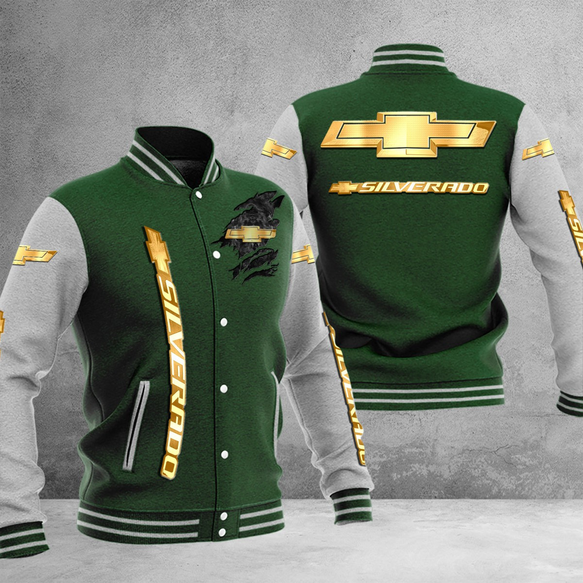 Chevrolet Silverado College Jacke – Bild 7