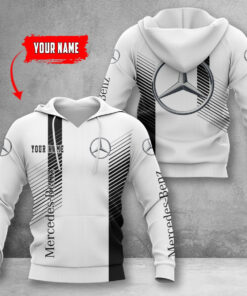 Mercedes-Benz White Hoodie