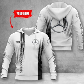 Mercedes-Benz White Hoodie