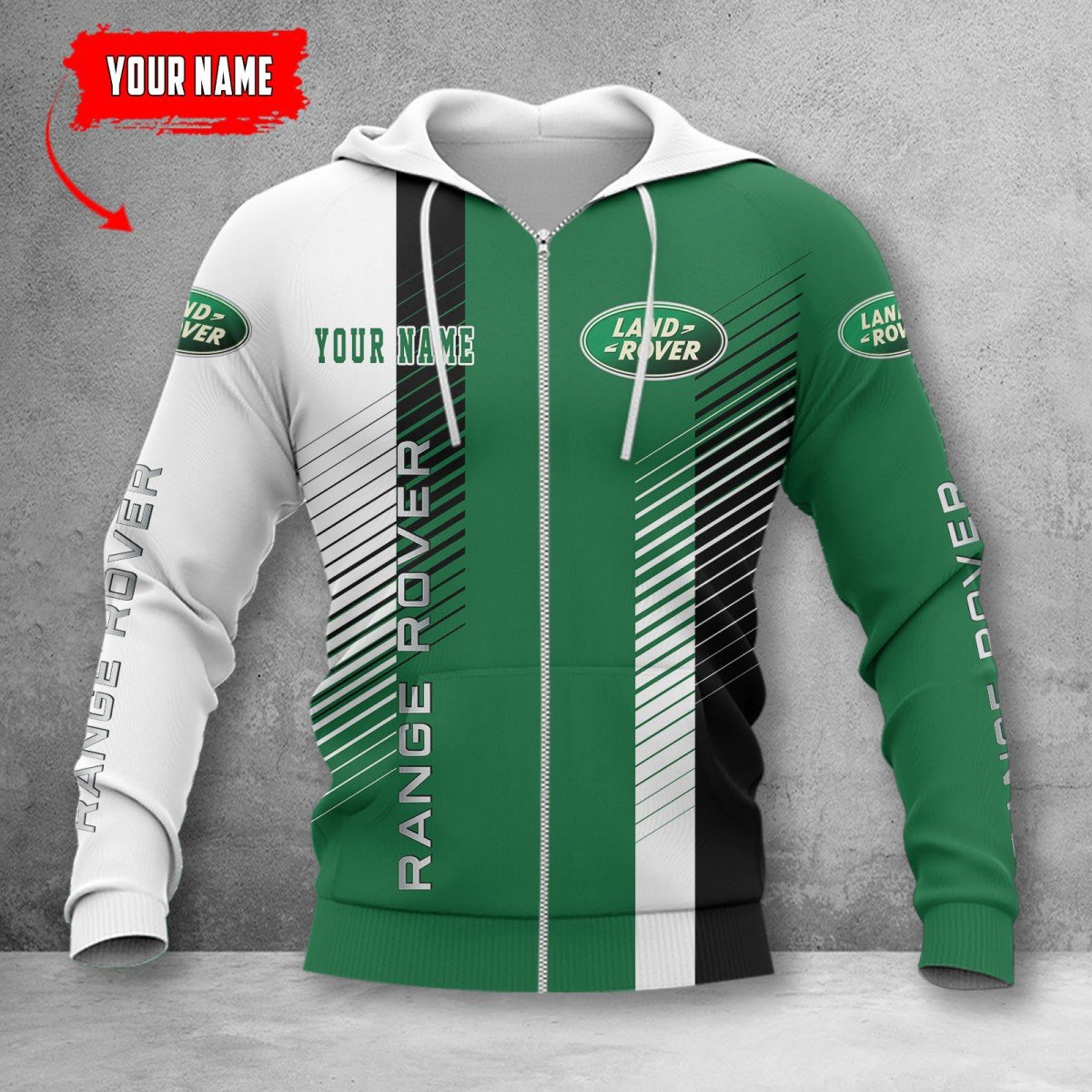 Land Rover Zip Hoodie