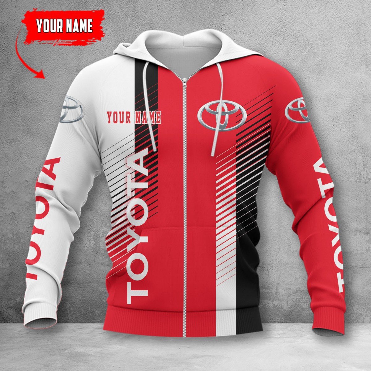 Toyota Zip Hoodie