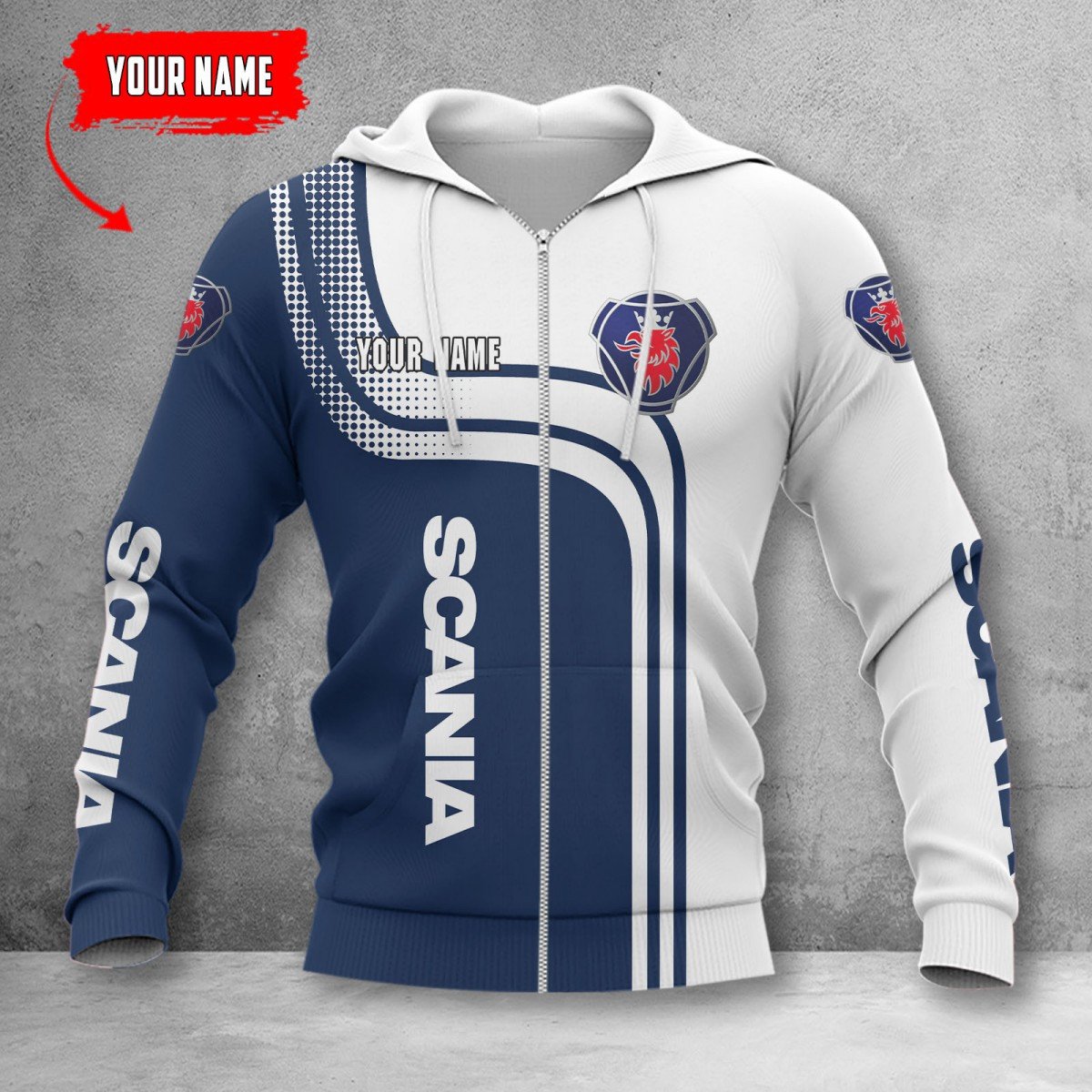 Scania Zip Hoodie