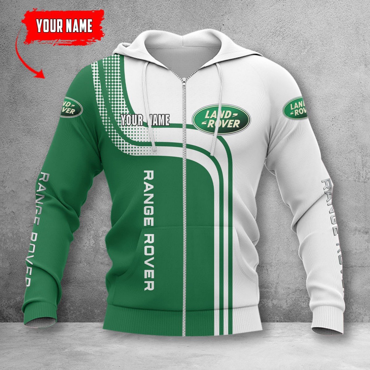 Land Rover Zip Hoodie