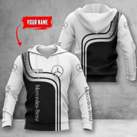 Mercedes-Benz White Hoodie