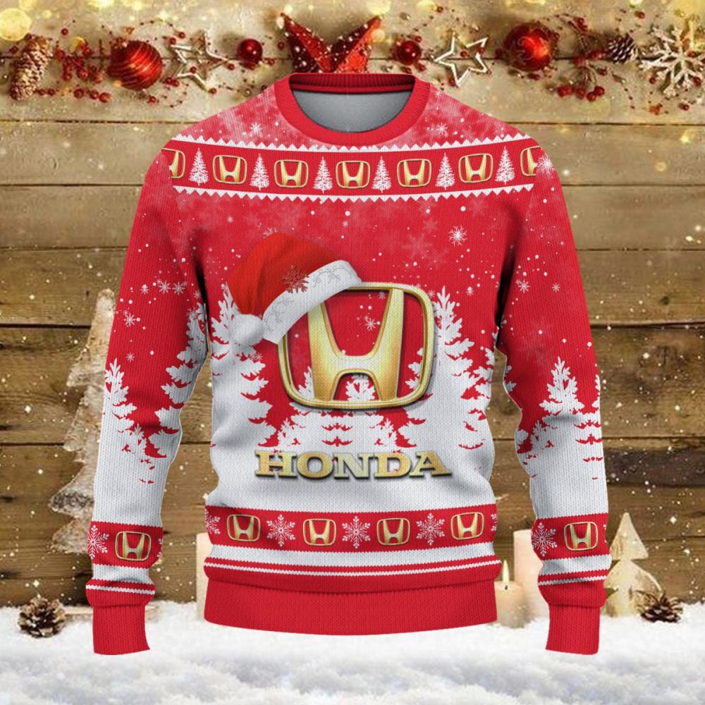 Weihnachtspullover Honda – Ugly Christmas Sweater – Bild 2