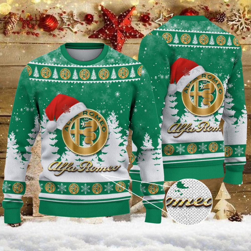 Weihnachtspullover Alfa Romeo – Ugly Christmas Sweater