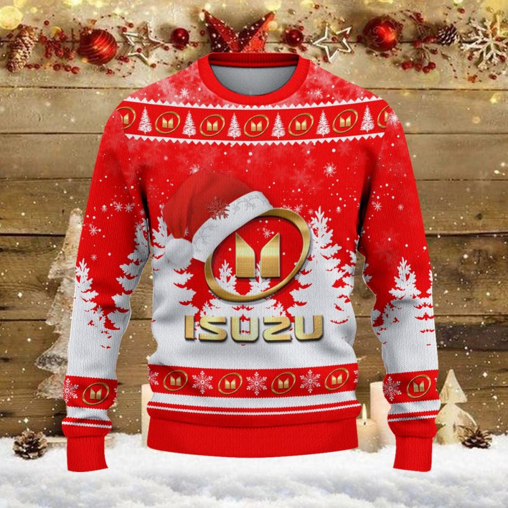 Weihnachtspullover Isuzu – Ugly Christmas Sweater – Bild 2