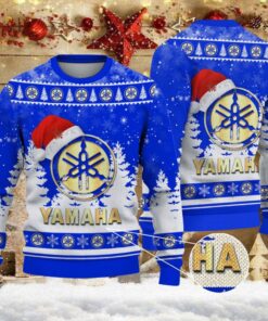 Weihnachtspullover Yamaha Blue - Ugly Christmas Sweater