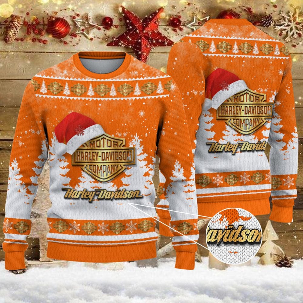 Weihnachtspullover Harley-Davidson - Ugly Christmas Sweater