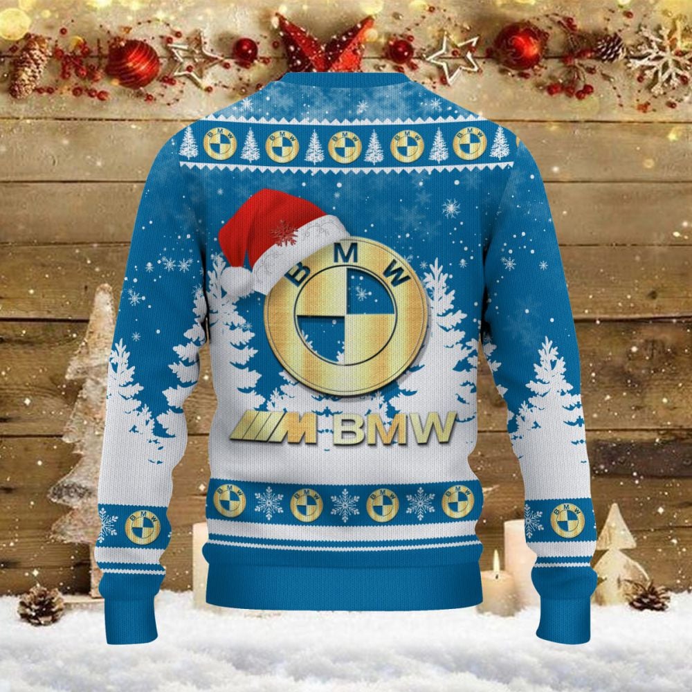 Weihnachtspullover BMW M Car – Ugly Christmas Sweater – Bild 3