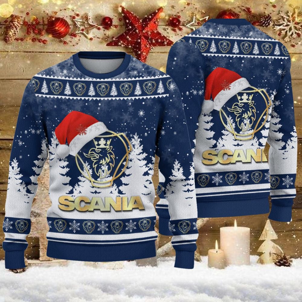 Weihnachtspullover Scania – Ugly Christmas Sweater