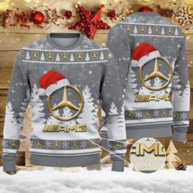 Weihnachtspullover Mercedes-AMG – Ugly Christmas Sweater