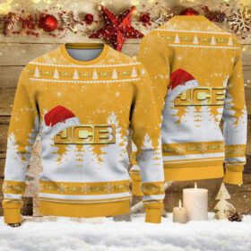 Weihnachtspullover JCB Agricultural Tractors – Ugly Christmas Sweater
