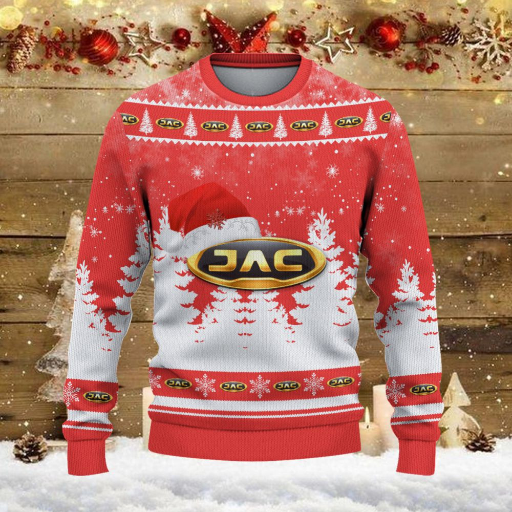 Weihnachtspullover JAC Truck - Ugly Christmas Sweater – Bild 2