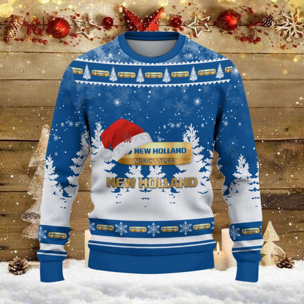 Weihnachtspullover New Holland - Ugly Christmas Sweater – Bild 2