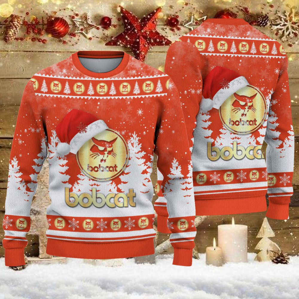 Weihnachtspullover Bobcat - Ugly Christmas Sweater