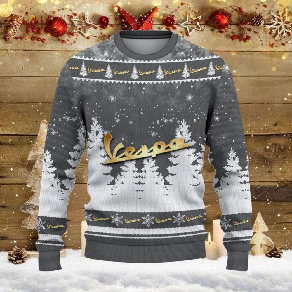 Weihnachtspullover Vespa - Ugly Christmas Sweater – Bild 2