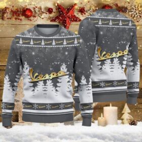 Weihnachtspullover Vespa – Ugly Christmas Sweater